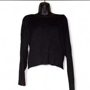 Daisy Black Women's Crew Neck Sweater